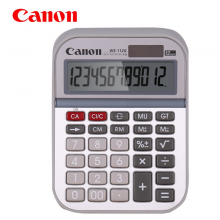 佳能（Canon）小号计算器WS-112G 金属面版计算器