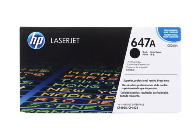 惠普 HP CE260-3A 原装硒鼓 (适用LaserJet CP4025/CP4525) 四色套装 (含1支黑色+3支彩色)