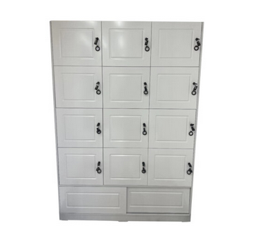 多喜玛 更衣柜员工宿舍储物柜鞋柜碗柜储存多门柜子十二门更衣柜 