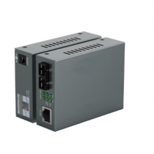 戎誓 百兆多模双纤 光纤收发器 光电转换器 商业级 一对价