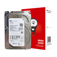 海康威视 希捷4TB硬盘垂直监控CMR台式机服务器录像机安防ST4000VX015SATA接口3.5
