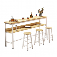 多喜玛 靠墙吧台桌夹缝桌子长120*宽40*高100