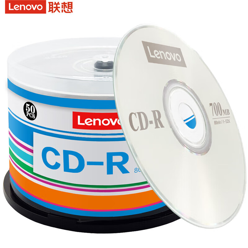 CD-R 光盘/刻录盘 52速700MB 办公系列 桶装50片 空白光盘