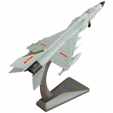 良青训练模型 飞机模型 礼品摆件合金高仿模型1:72歼八战机