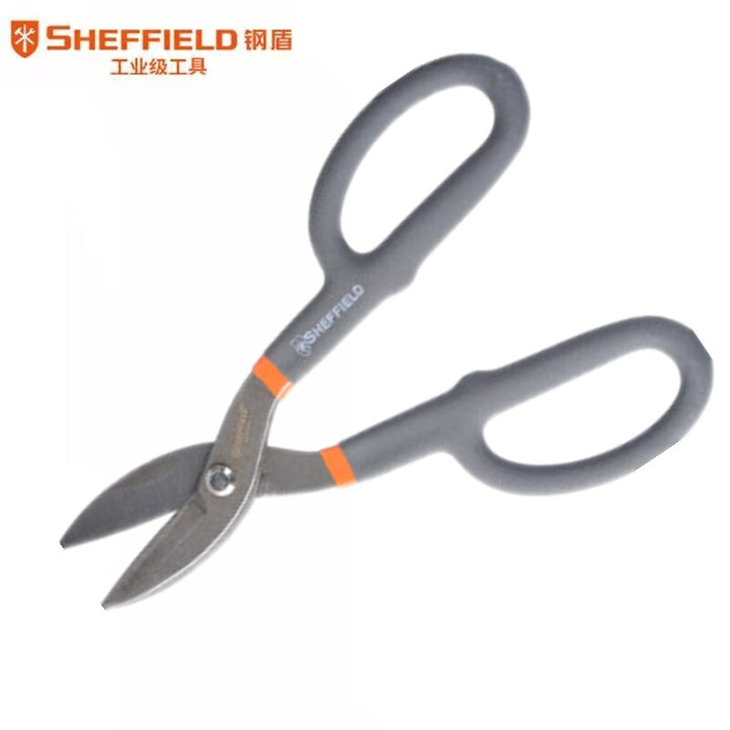 钢盾(SHEFFIELD) S068212 12铁皮剪 不锈钢薄铁皮剪 剪切工具