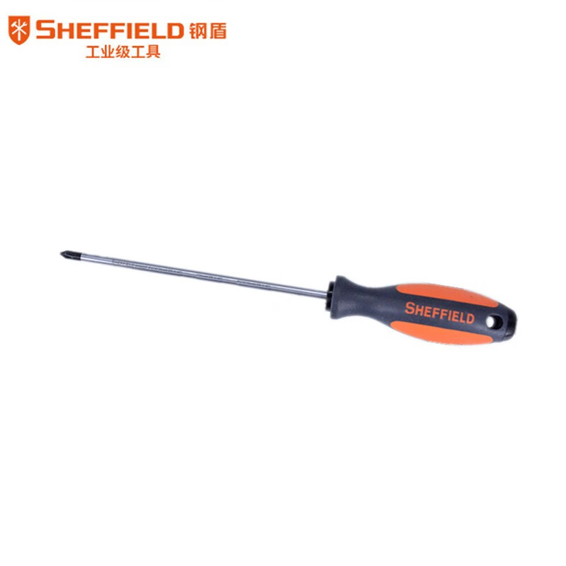 钢盾 S056211 双色柄PH1*250MM十字螺丝刀 工业级维修 安装拆机工具