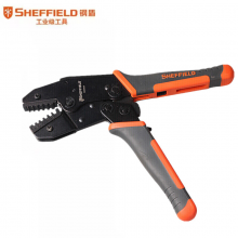 钢盾SHEFFIELD S035026 欧式端子压接钳0.5-6m㎡ 网线钳多功能剥线钳