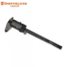 钢盾 SHEFFIELD S071012 高精度不锈钢数显游标卡尺 150mm 小型内径外径测量工具