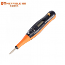 钢盾 SHEFFIELD S034013 多功能数显电笔感应测电螺丝刀12V-250V