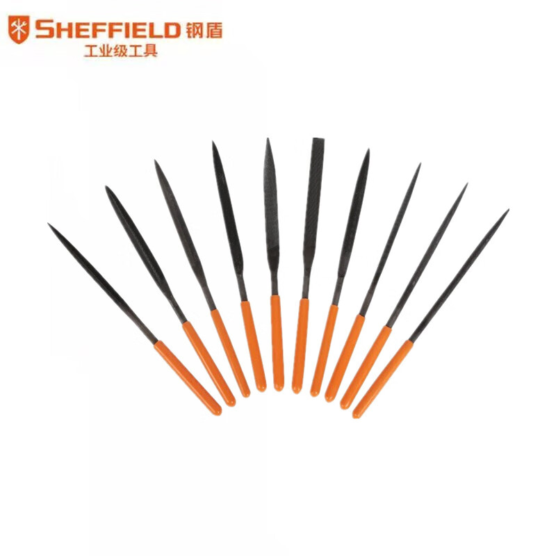 钢盾SHEFFIELD S090008 10件套什锦锉刀套装(4*160mm)