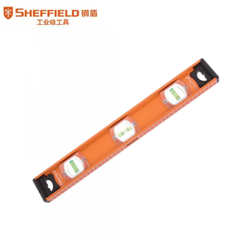 钢盾 SHEFFIELD S078248三水泡工字式水平尺48英寸 加厚铝合金磁性平衡尺