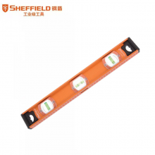 钢盾 SHEFFIELD S078248三水泡工字式水平尺48英寸 加厚铝合金磁性平衡尺