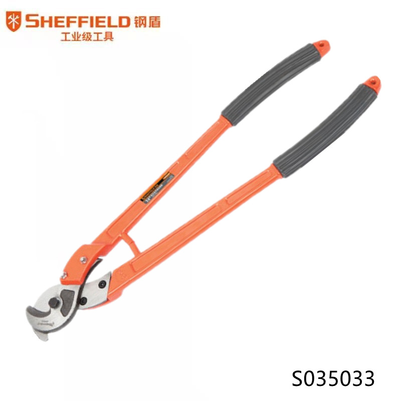 钢盾(SHEFFIELD) S035033铝合金手动电缆剪24英寸325m㎡以下 电缆钳 电线剪刀断