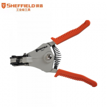 钢盾 SHEFFIELD S035011 自动剥线钳 多功能剥皮器扒皮钳 1-3.2mm