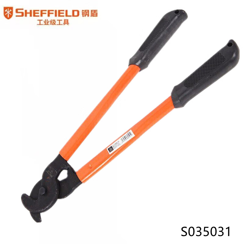 钢盾（SHEFFIELD）S035031 18手动电缆剪180m㎡以下 可剪切铜铝芯电缆断线钳
