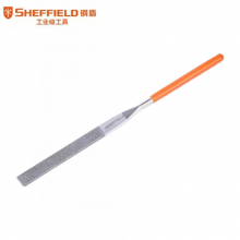 钢盾SHEFFIELD S090104金刚石平头扁锉4*160mm