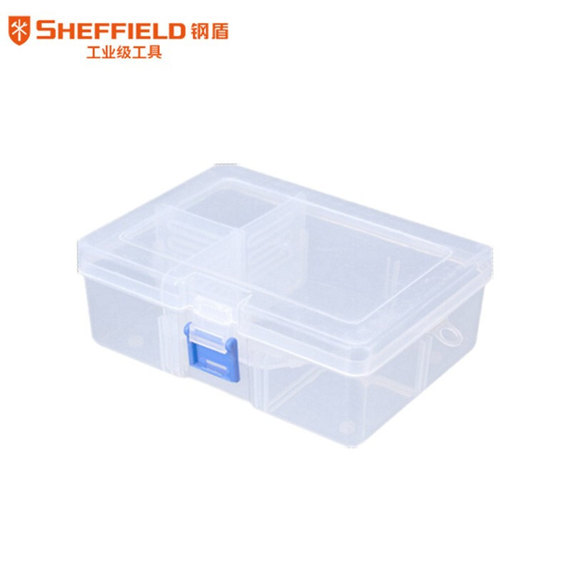钢盾（SHEFFIELD）S024015 零件盒 塑料零件盒300X200X62mm电子元件整理盒