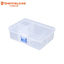 钢盾（SHEFFIELD）S024015 零件盒 塑料零件盒300X200X62mm电子元件整理盒