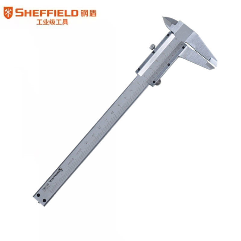 钢盾(SHEFFIELD) S071003机械游标卡尺300mm不锈钢迷你卡尺