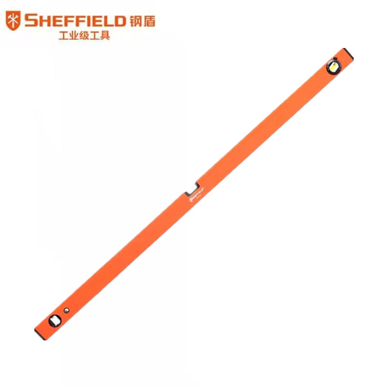 钢盾 SHEFFIELD S078140盒式水平尺40英寸 铝合金 三水泡盒式水平尺测量 