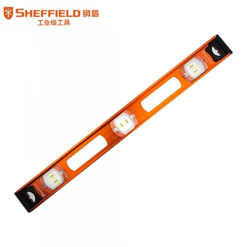 钢盾 SHEFFIELD S078340三水泡重型盒式水平尺40英寸 工字型盒式铝合金磁性水平尺
