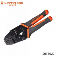 钢盾 SHEFFIELD S035022 绝缘端子压接钳 Y型O型端子 电工钳 0.5-6m㎡ 