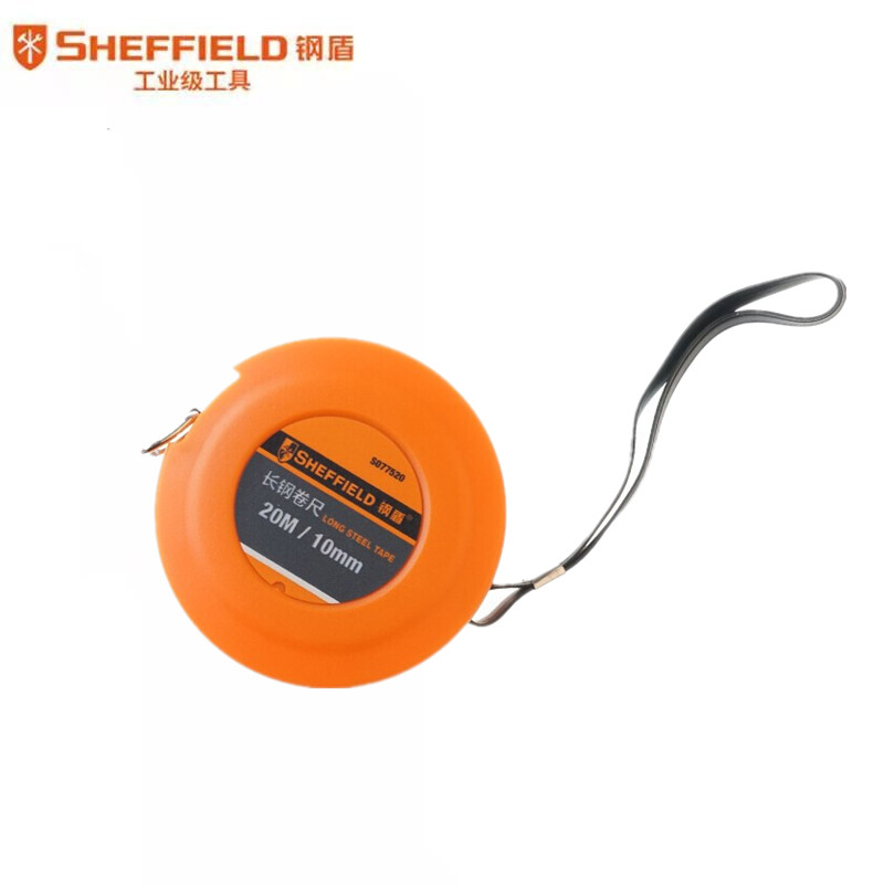 钢盾 (SHEFFIELD) S077520  盒式长钢 卷尺 高准确度测量 20M