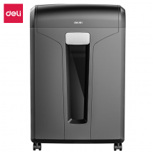 得力（deli）T604商务碎纸机 4级保密 单次16张 31L可视容量 30分钟碎纸时间