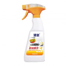 清玺 重油污强洁剂厨房强力去重油抽油烟机炉灶清洁剂去污除垢除油剂 600g 1瓶 泡沫油污净