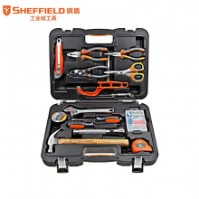 钢盾 (SHEFFIELD) S022005 16件套基本维修组套 工具箱套装 电工 木工维修 五金