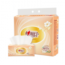 心相印抽纸 经典系列 3层110抽*8包S码 100%原生木浆 软抽纸巾 新旧发