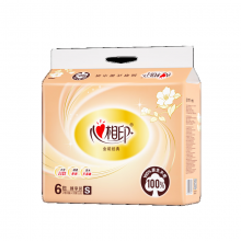 心相印抽纸 经典系列 3层130抽*6包S码 100%原生木浆 软抽 纸巾 新旧发