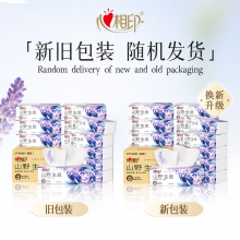 心相印抽纸 【肖战推荐】向野而生4层80抽*18包M码鼠尾草香氛 面巾纸