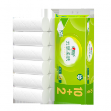 心相印无芯卷纸 云感4层100克*12粒装 柔厚立体压花卫生纸 纸巾卷筒纸