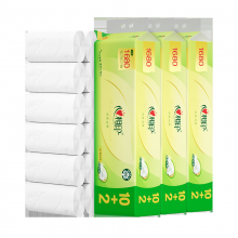 心相印无芯卷纸肖战同款茶语丝享4层140g*12卷*3提卫生纸新老交替