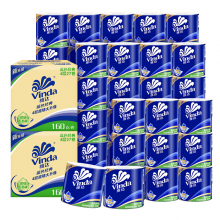 维达（Vinda）有芯卷纸 蓝色经典4层160克*54卷 卫生纸整箱