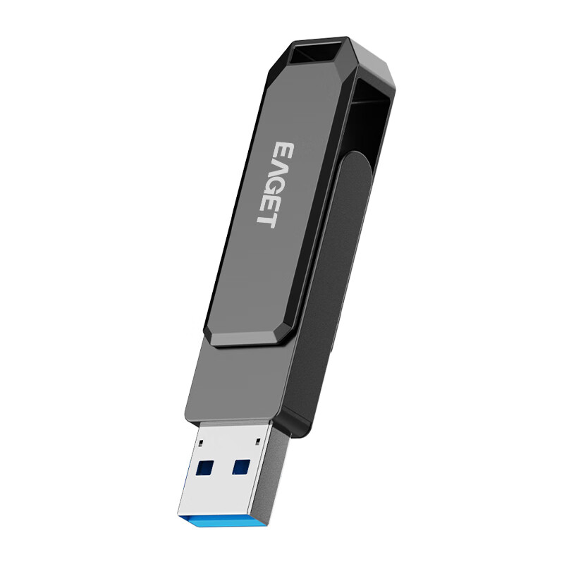 忆捷（EAGET）HF66 USB3.2 U盘 高速全金属360度旋转优盘 32GB
