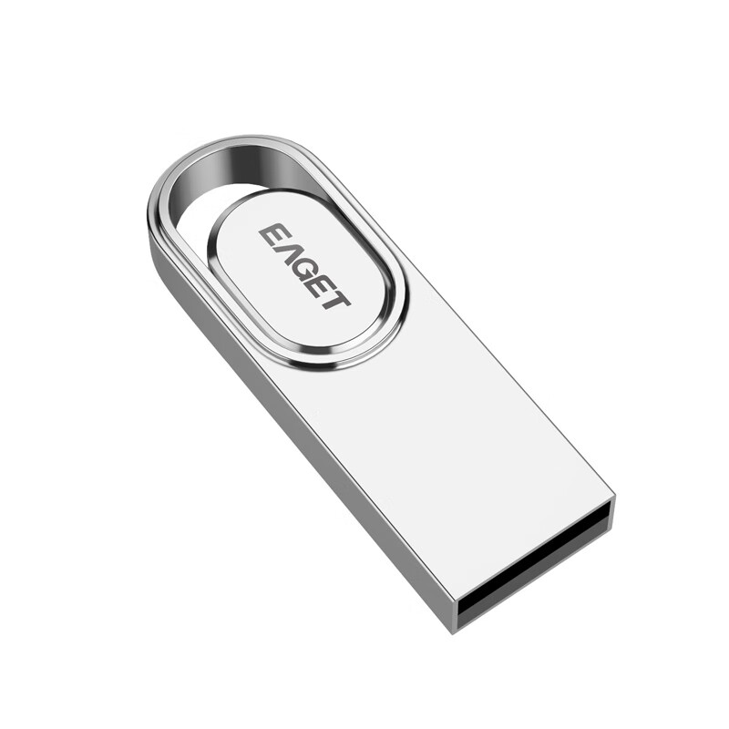 忆捷（EAGET）U5 金属简约U盘 USB2.0接口 学生办公商务优盘 64GB