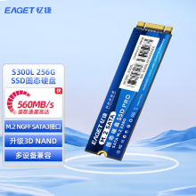 忆捷（EAGET）S300L-256G固态（SSD、M.2、NGFF）