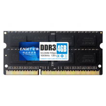 忆捷（EAGET）NB-DDR3 4G/1600 4GB笔记本内存条 P20PRO