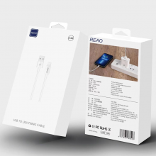 REAOREAO乐奥X11充电数据线适用于苹果5-14系列手机 白色