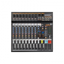 声彩谷模拟调音台 S-08H LCD彩屏可视多种功能内容 内置20种预调DSP效果器